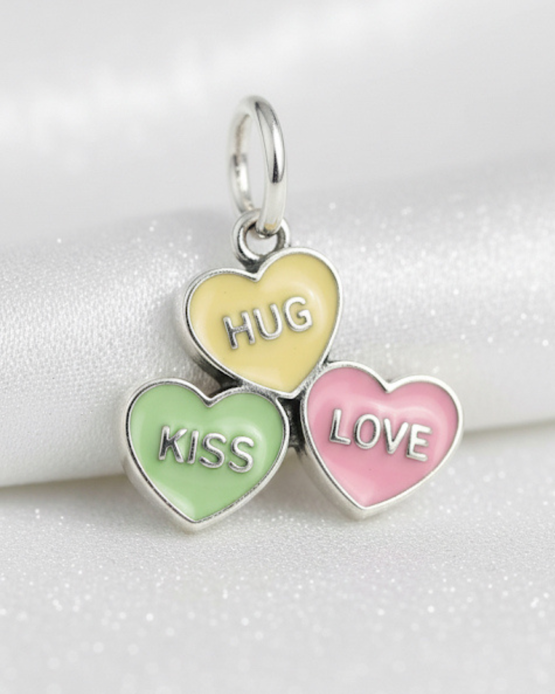 Sweet Sentiments Conversation Hearts Charm