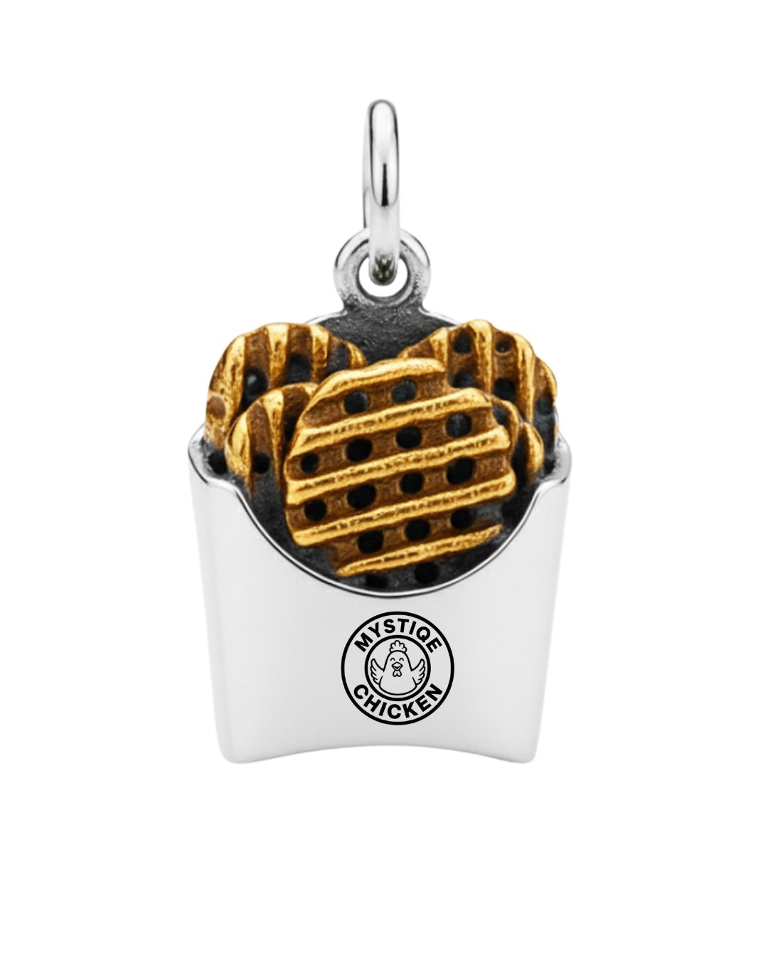 Waffle Fry Charm