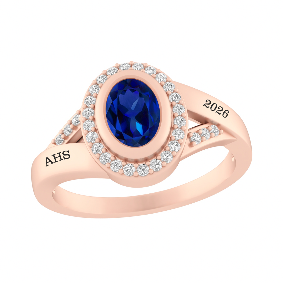 Promo Oval Birthstone Class Ring