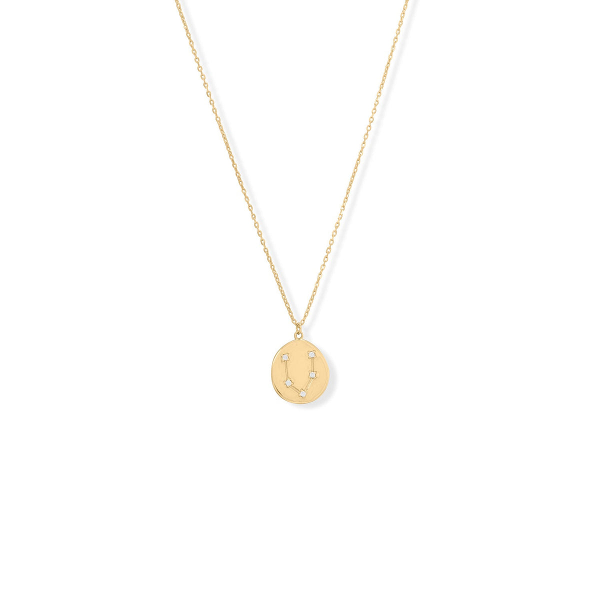 Cosmic Constellations! 16" + 2" Zodiac Coin Necklace (All Signs)