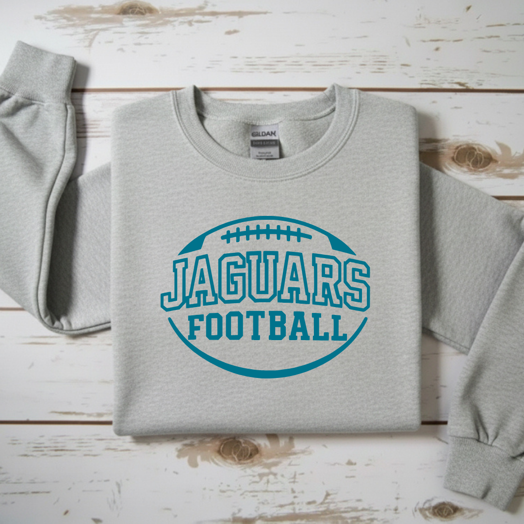 Jaguars Football Oval Crewneck Sweatshirt