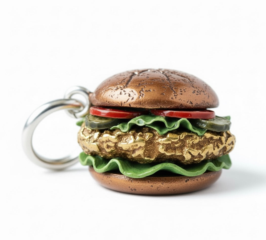 Fried Chicken Sandwich Charm