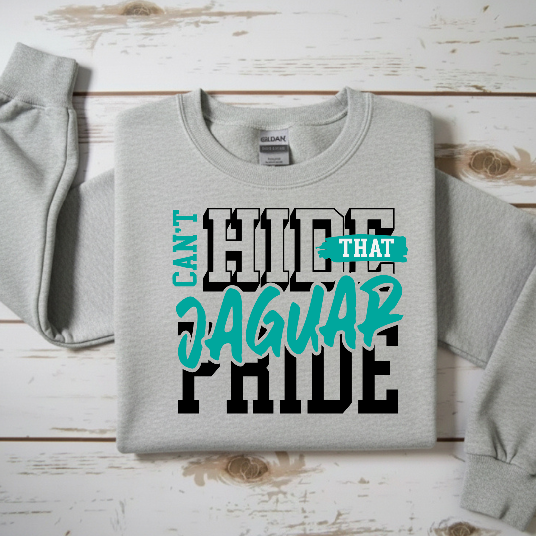 “Hide Jaguar Pride” Crewneck Sweatshirt