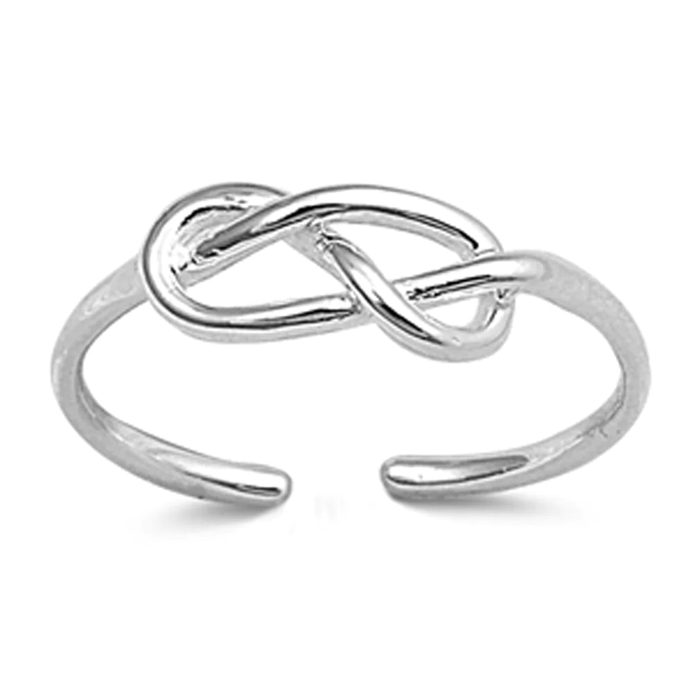 Infinity Knot Toe Ring