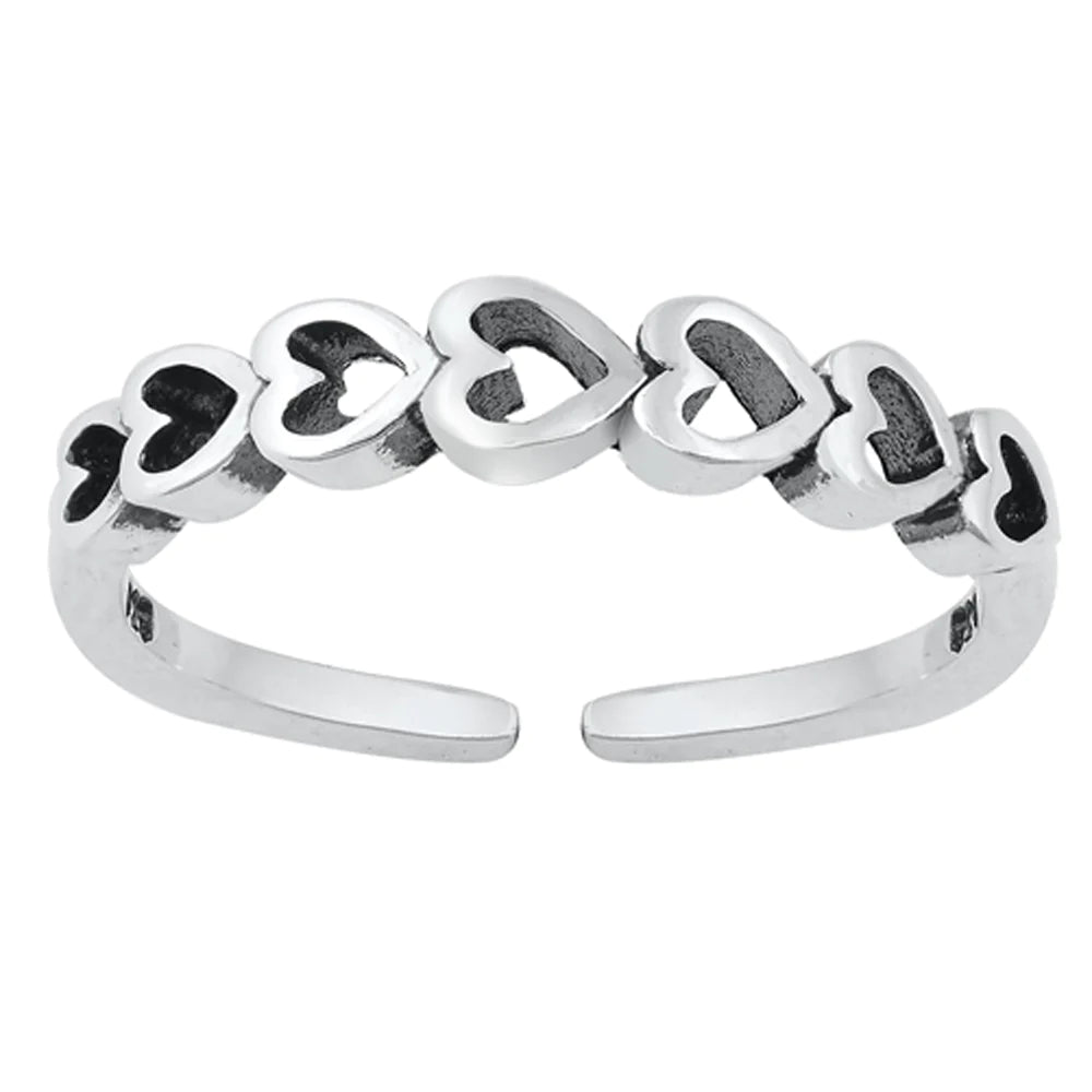 Heart Toe Ring