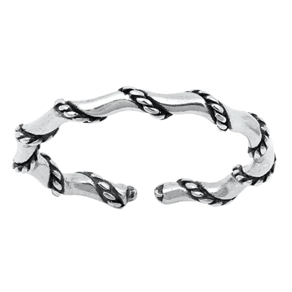Twisted Rope Toe Ring