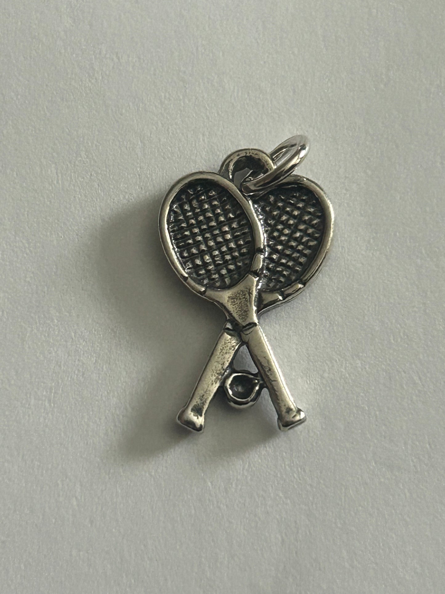 Pair of Tennis Rackets & Ball Charm