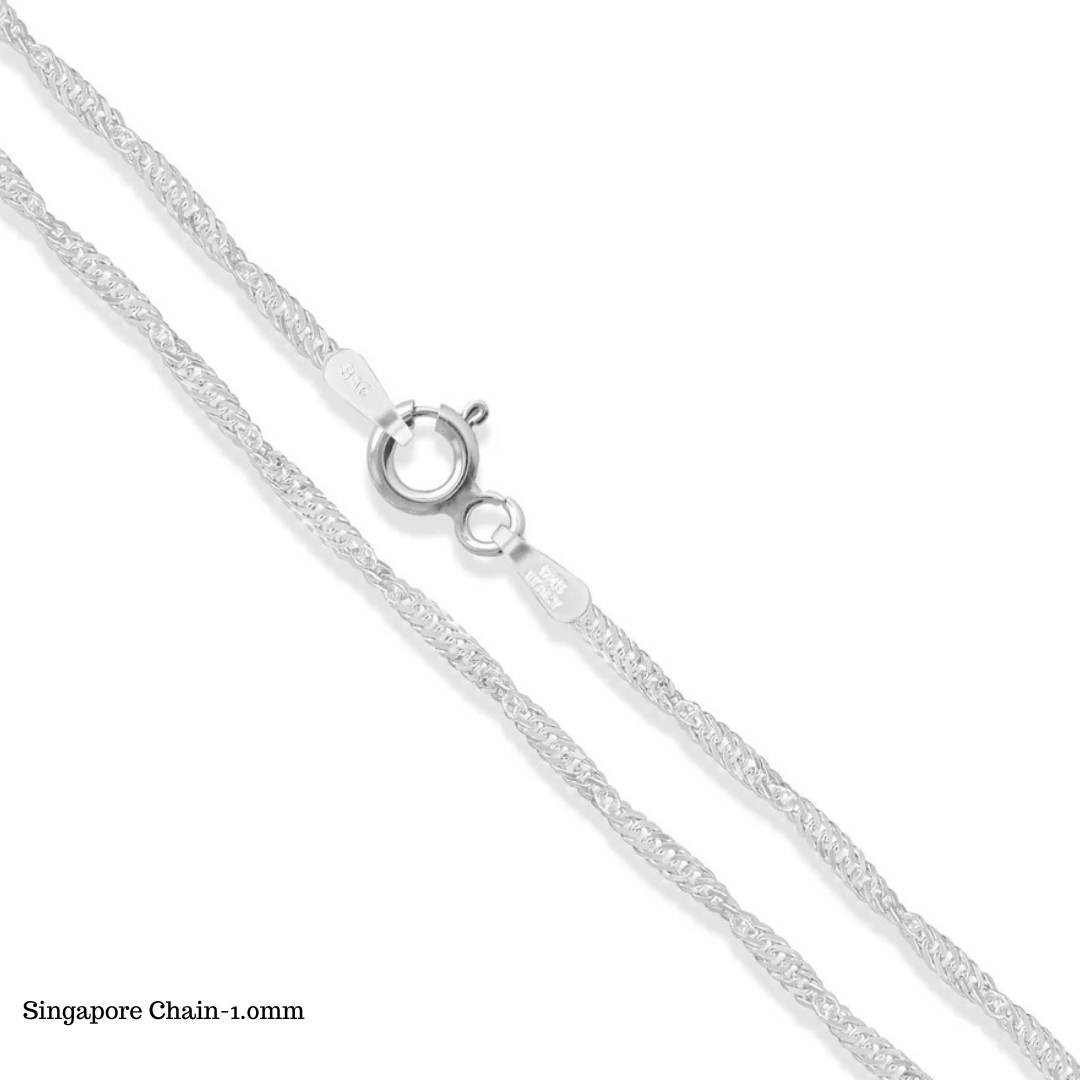 Promo Sterling Silver Cushion Year Class Necklace