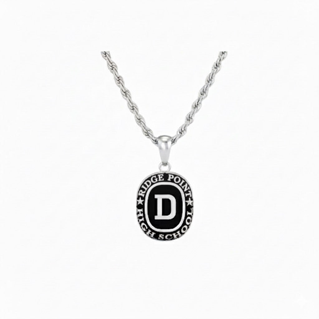 Ridge Point Traditional Initial Class Necklace