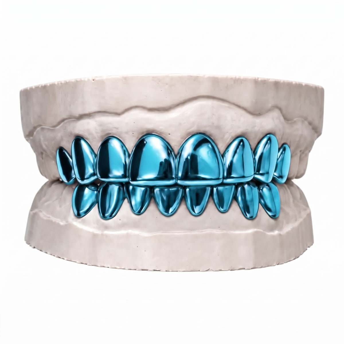 Silver Turquoise Grillz Special