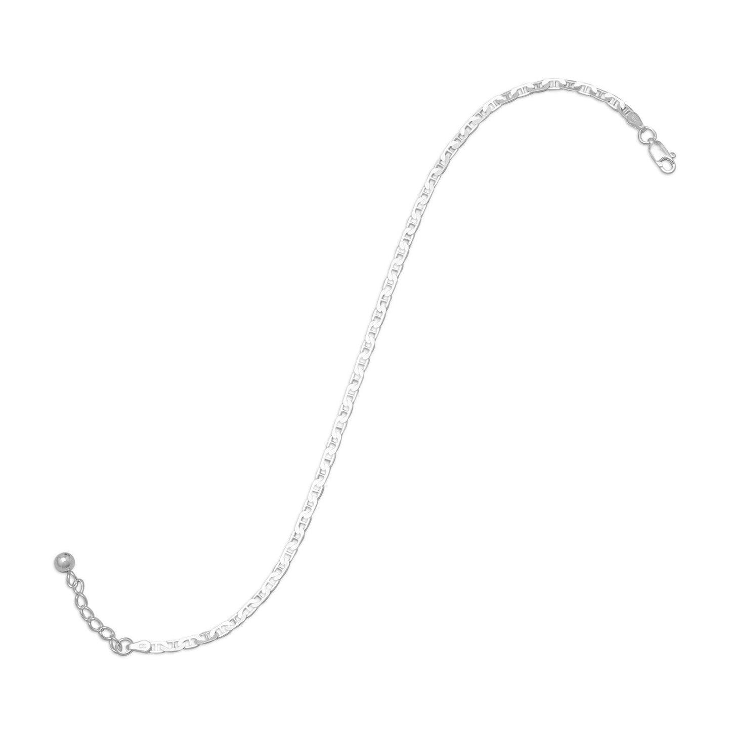 9"+1" Extension Flat Marina Anklet