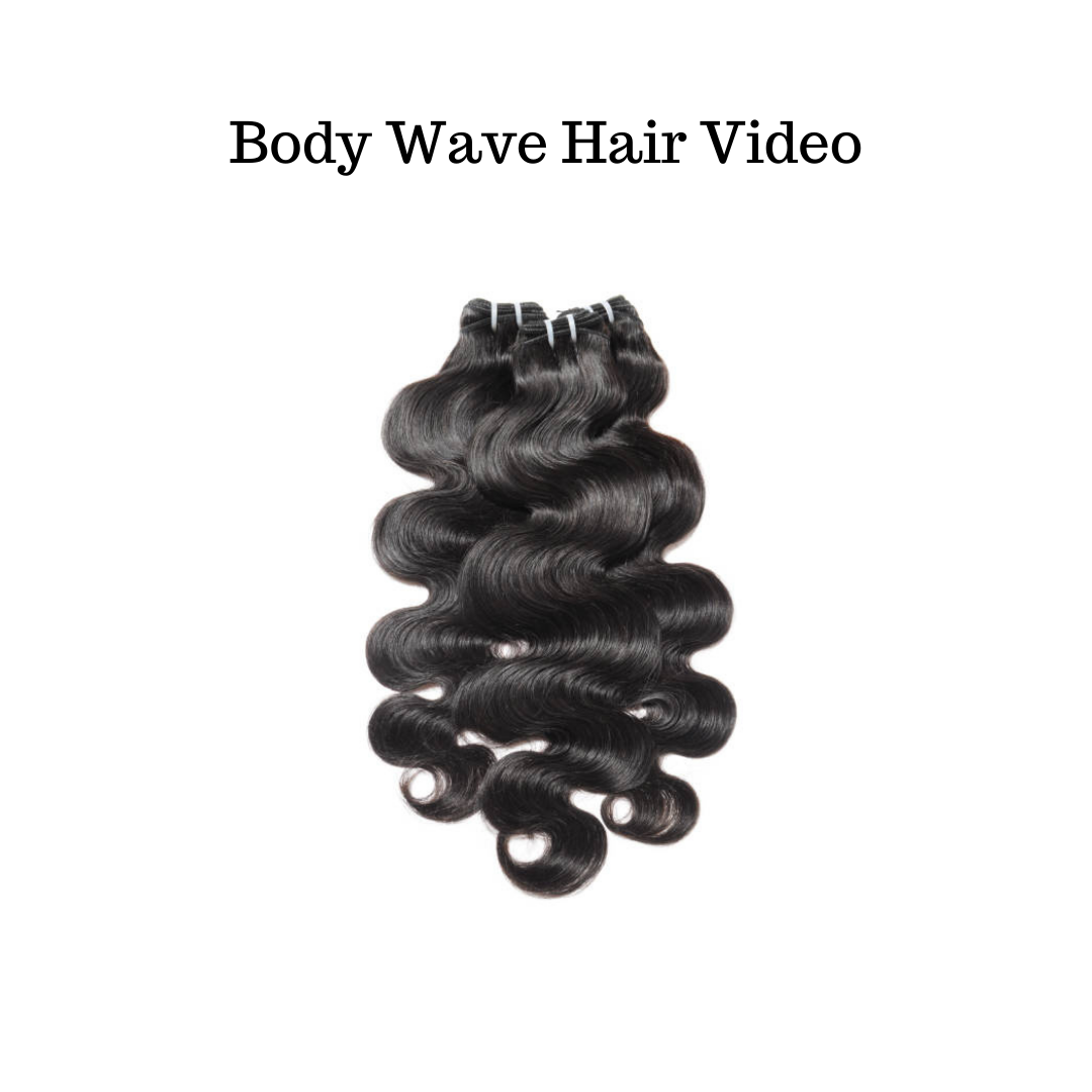 Video de cabello ondulado corporal