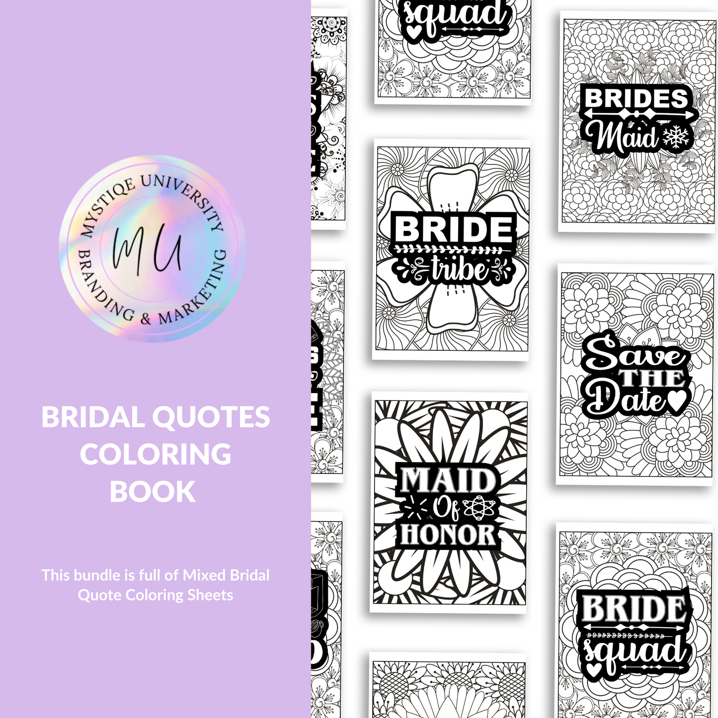Libro para colorear de citas nupciales