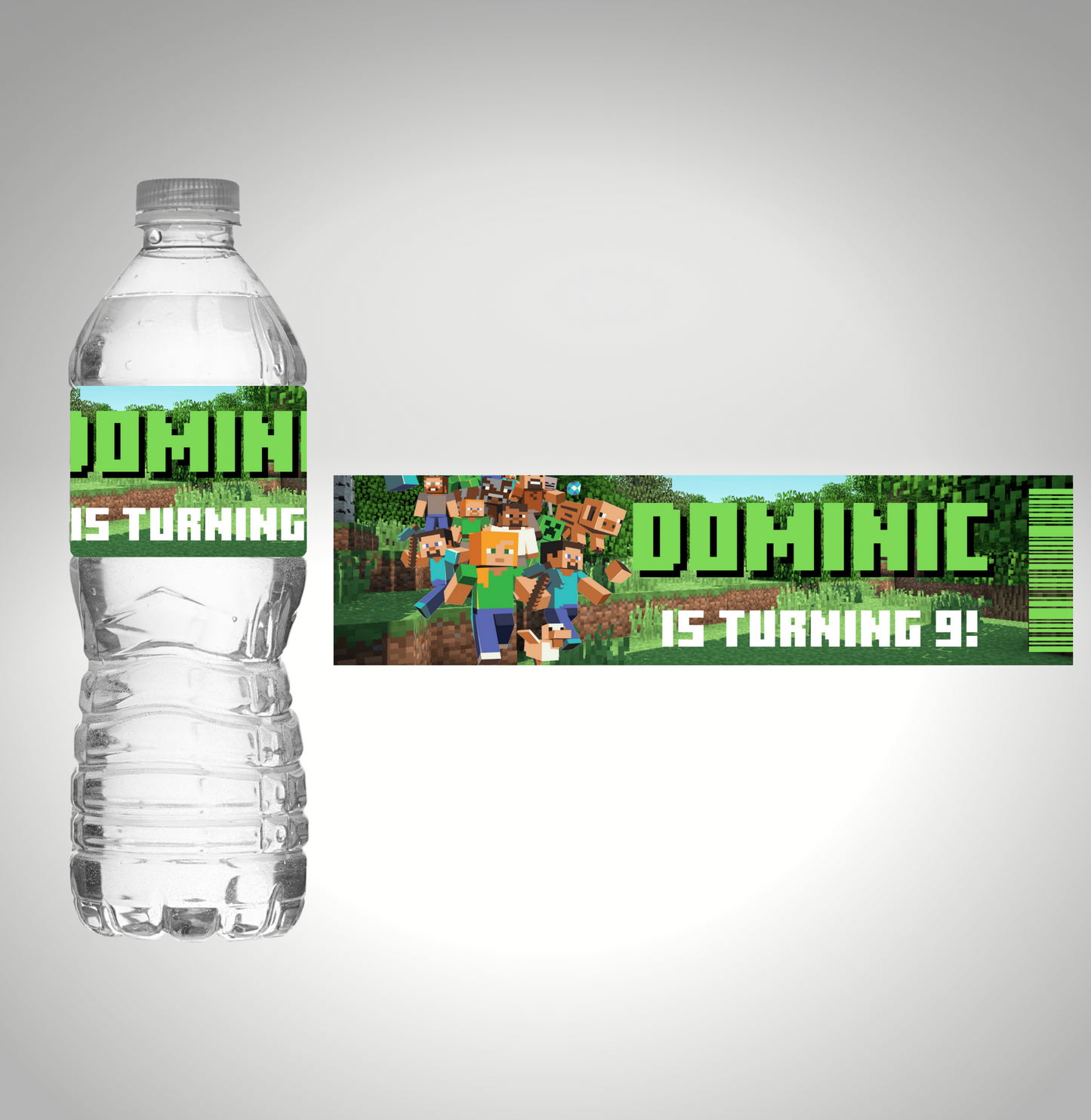 Water Bottle Mockup