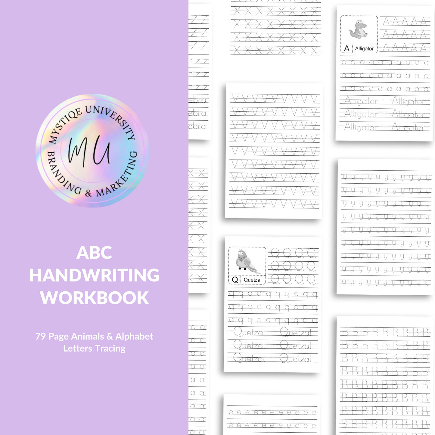 KDP ABC Handwriting Workbook