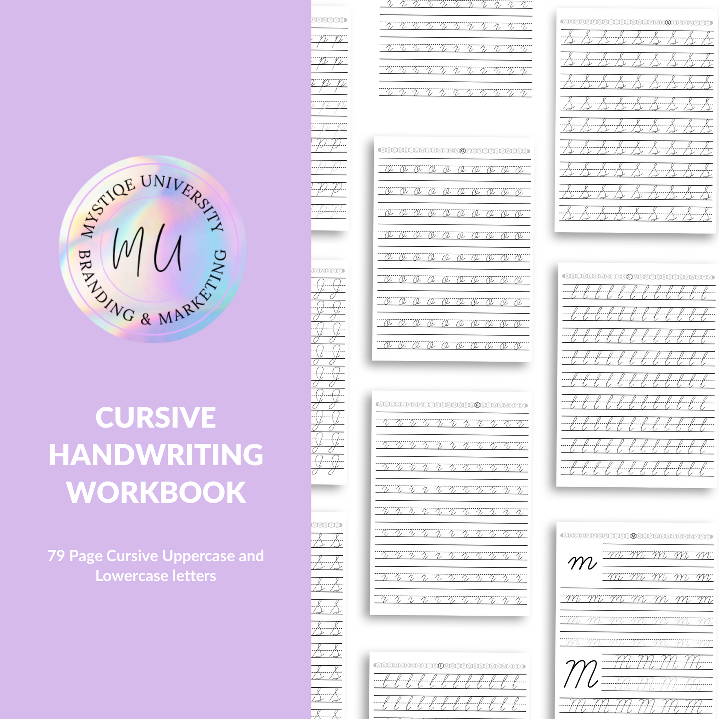 KDP Cursive Handwriting Workbook
