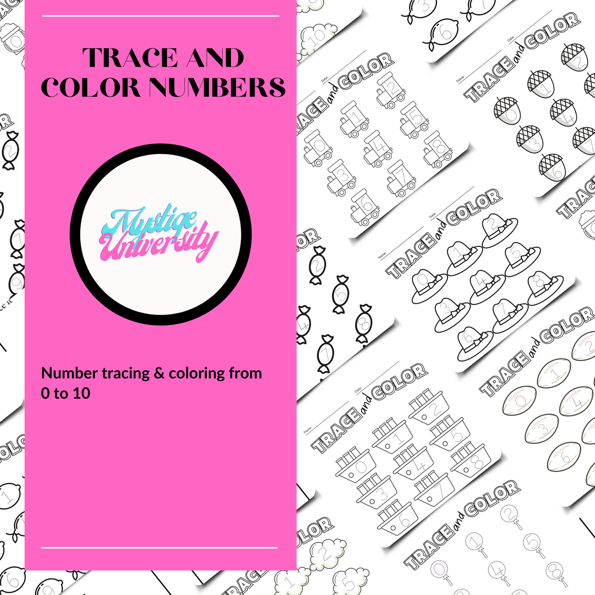 KDP Trace and Color Numbers