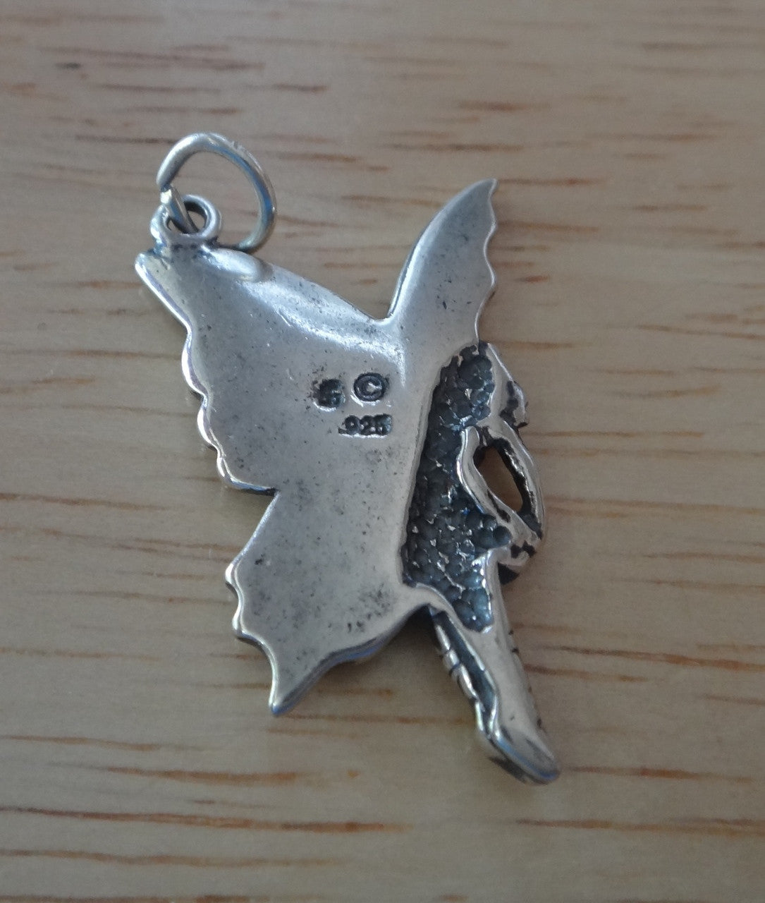 Red Enamel Fairy Charm