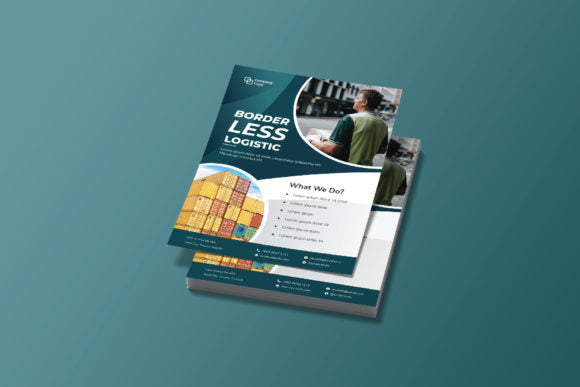Logistic Service Brochure Template