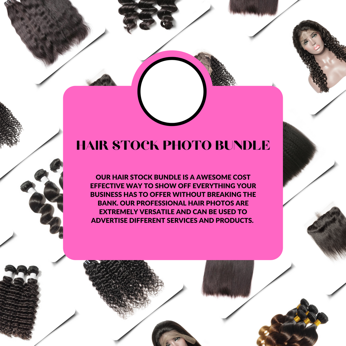 Hair Stock Photo Bundle