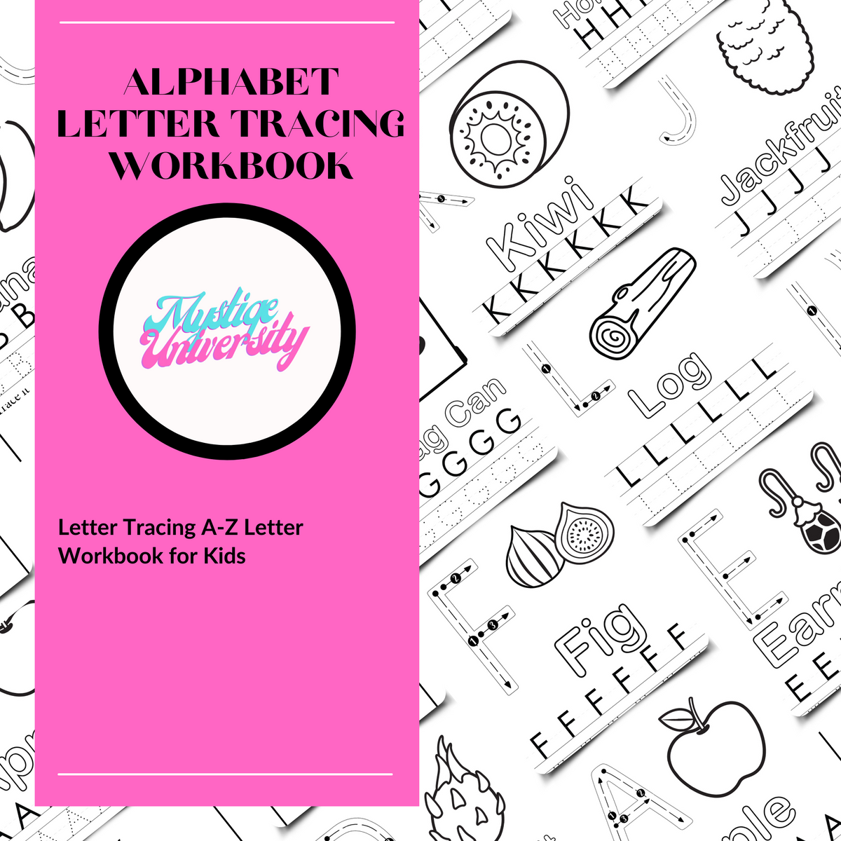 KDP Alphabet Letter Tracing