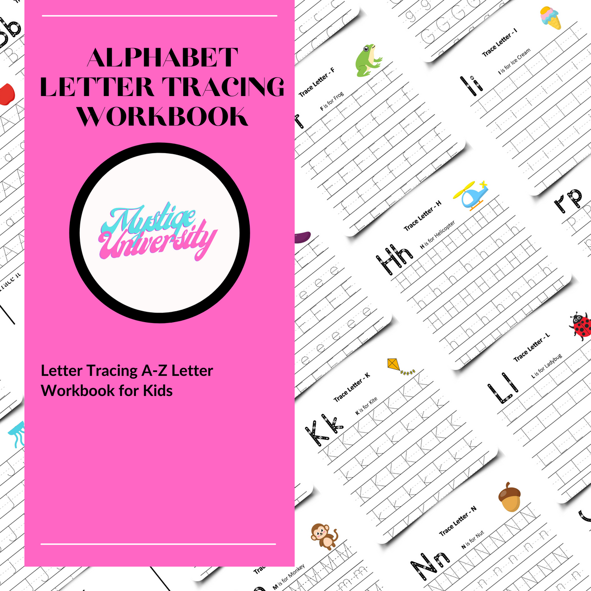 KDP Alphabet Letter Tracing Workbook