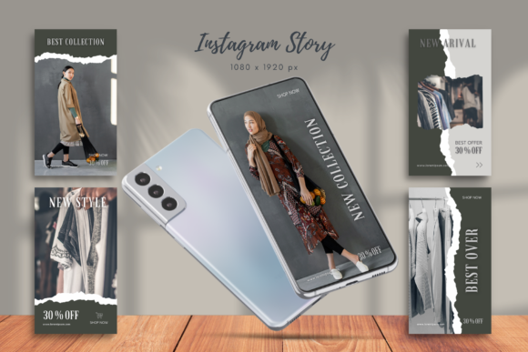 Instagram Fashion Sale Canva Template