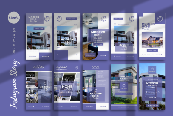Instagram Real Estate Canva Template