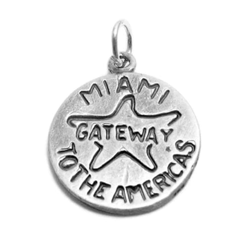"Miami" FL "Gateway to the Americas" 2-Sided Charm