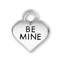 Be Mine Heart Conversation Charm