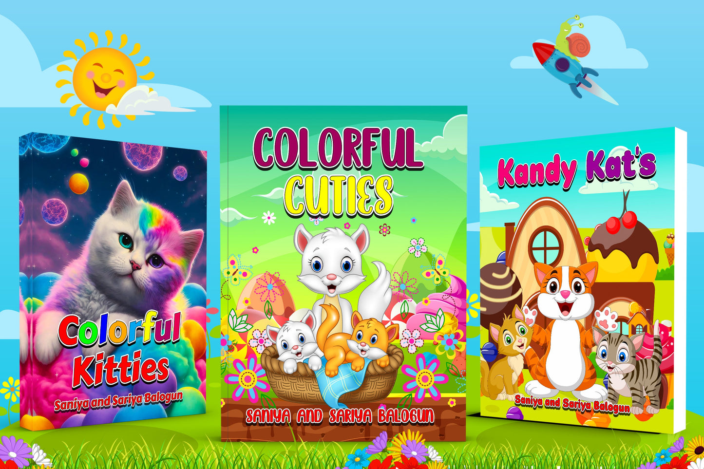 Línea de libros para colorear personalizados o libros de trabajo para niños