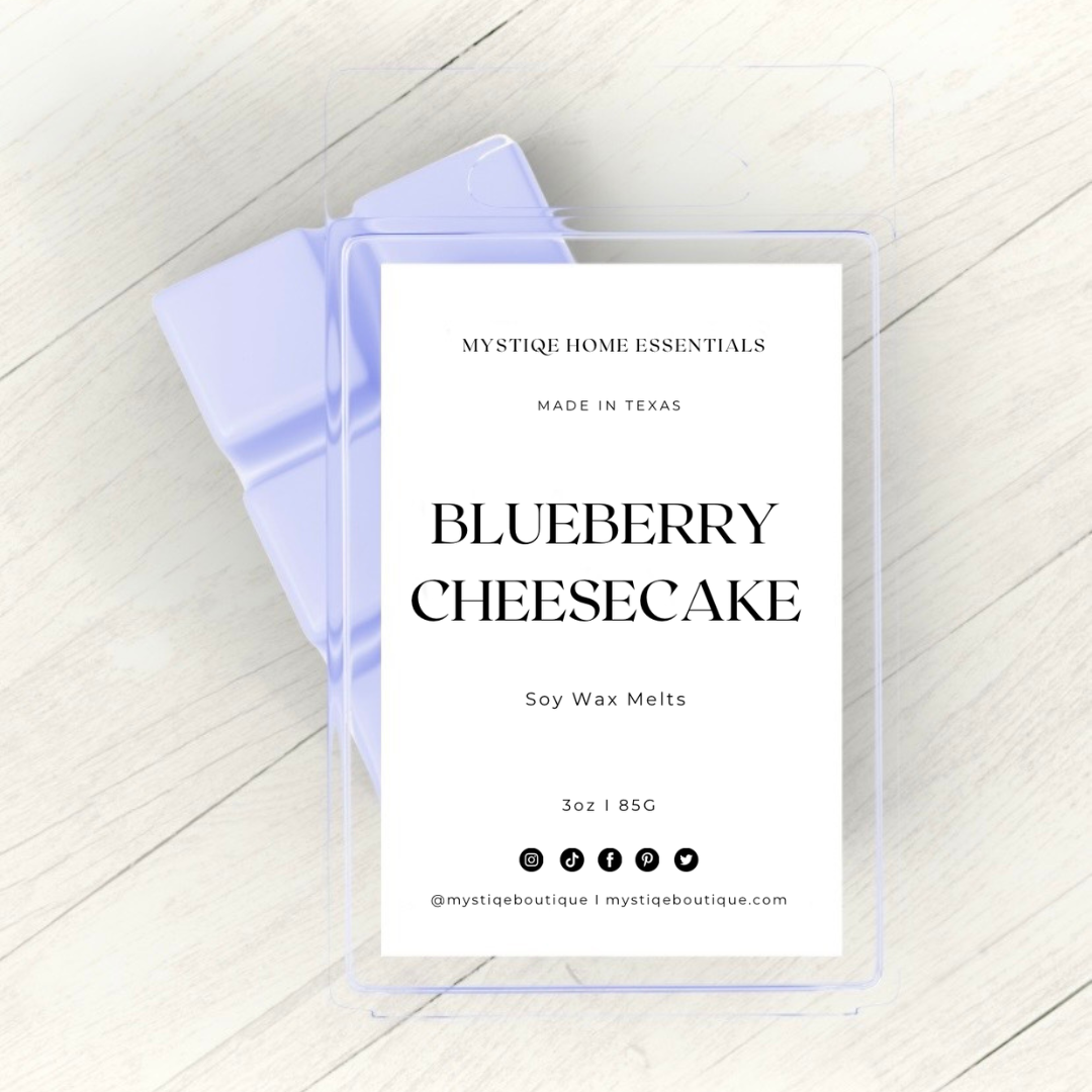 Tarta de queso con arándanos