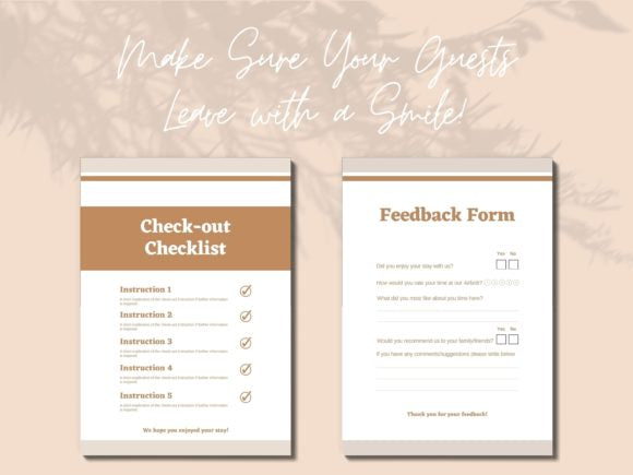 Airbnb Welcome Book Template