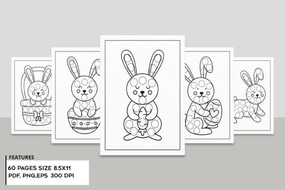 Easter Dot Marker Coloring Book for Kids