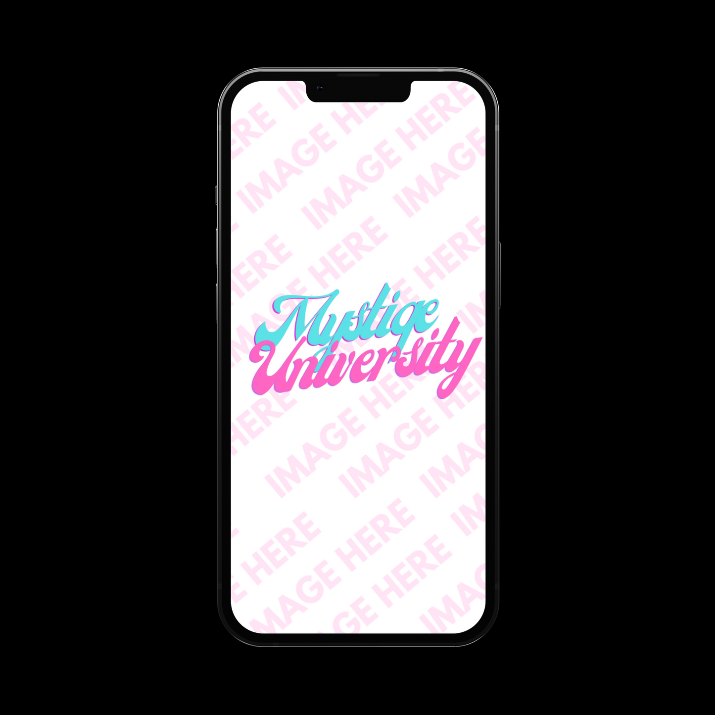 iPhone 13 Dark Scene Mockup