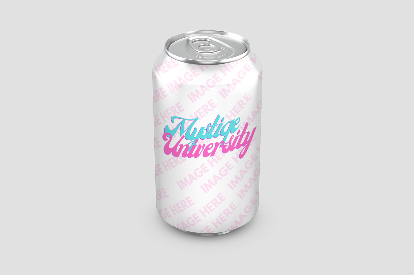 3D Soda Can Mockup