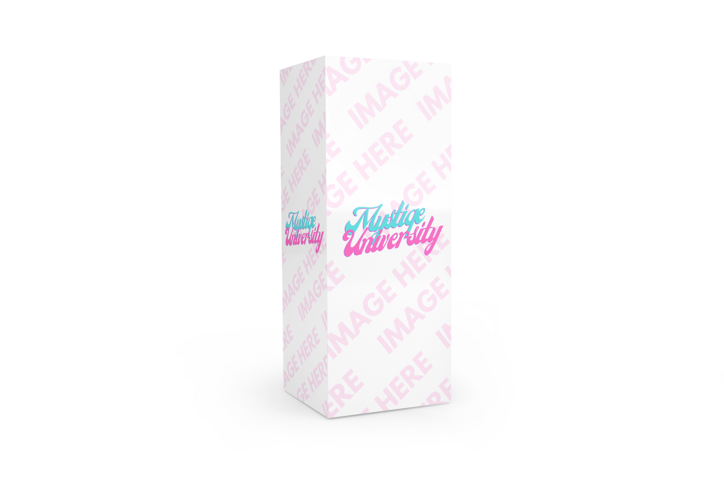 Tall Standing Product Box Mockup