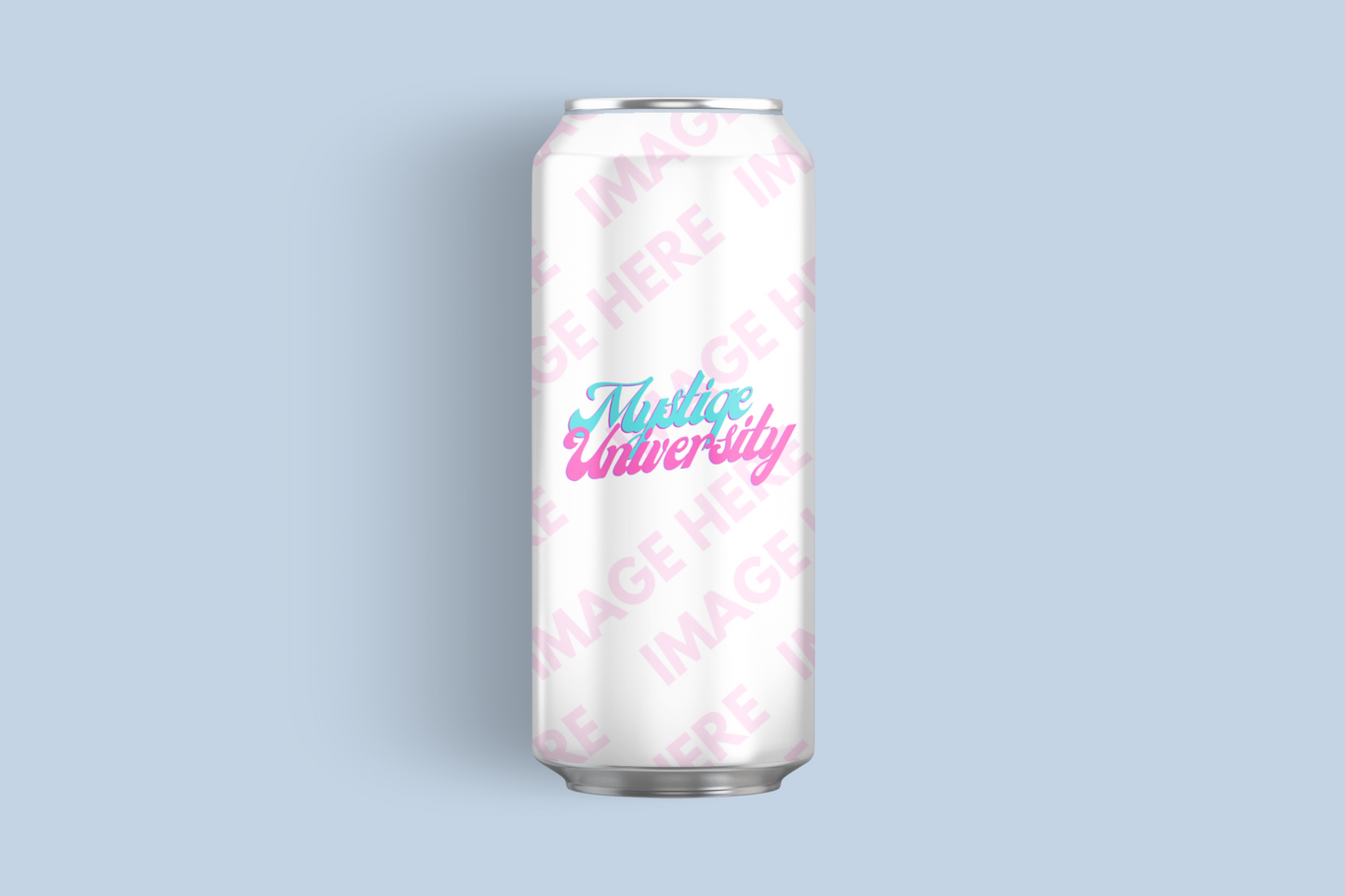 Lying Soda Can Mockup