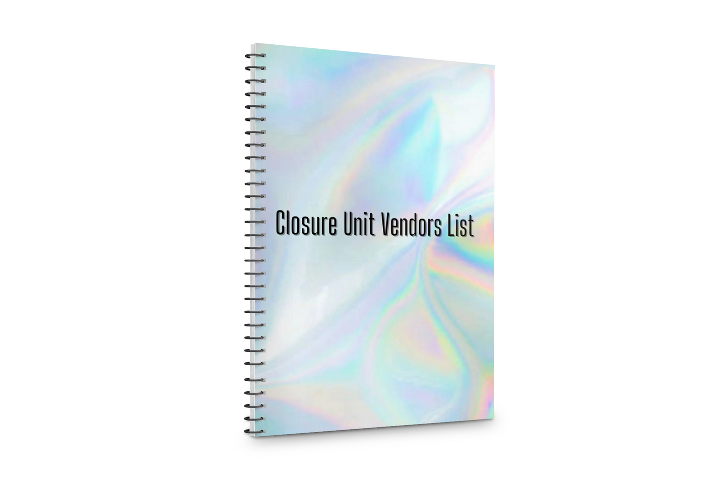 Closure Unit Vendor List
