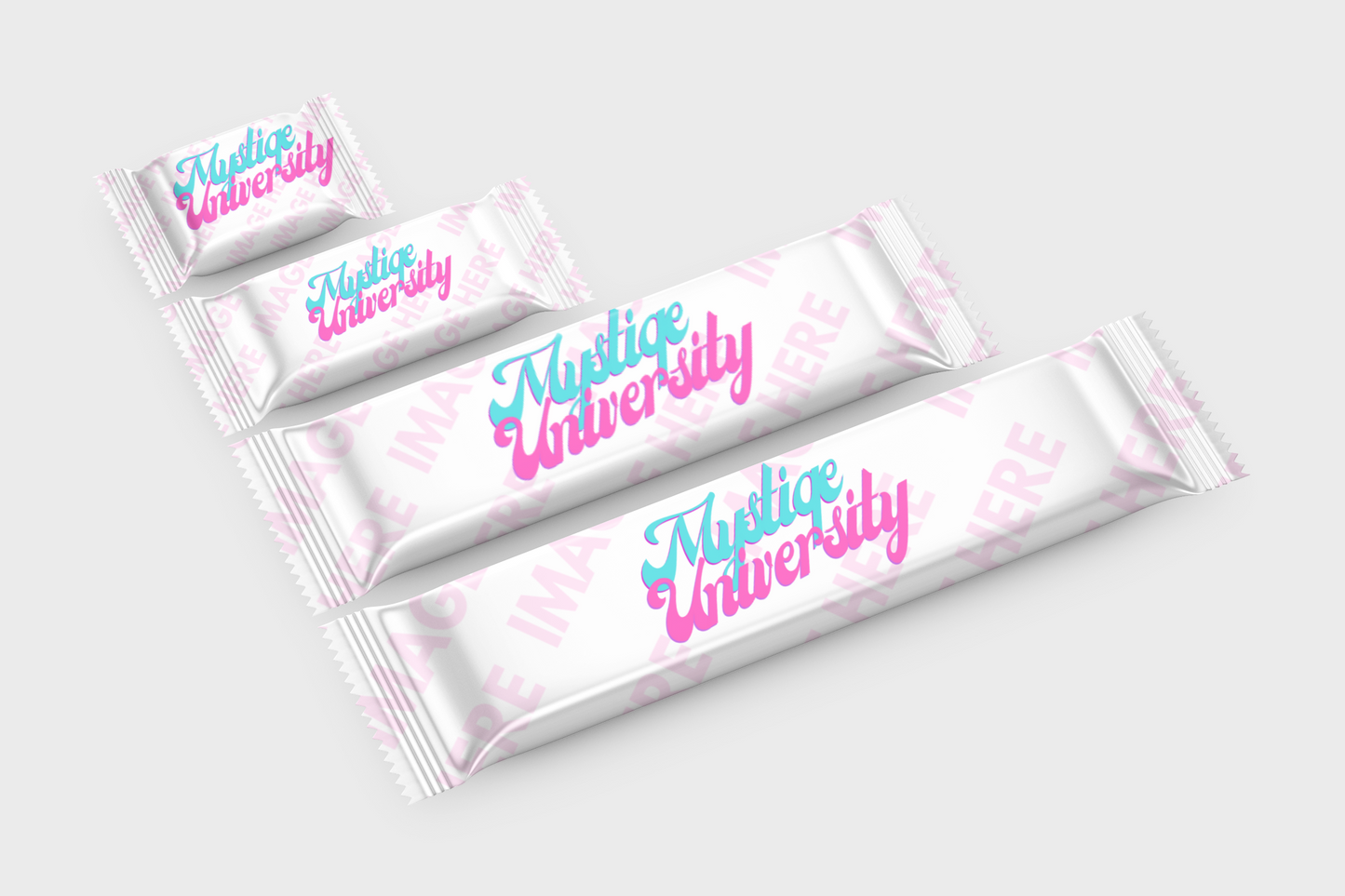 Multiple Candy Bars Mockup