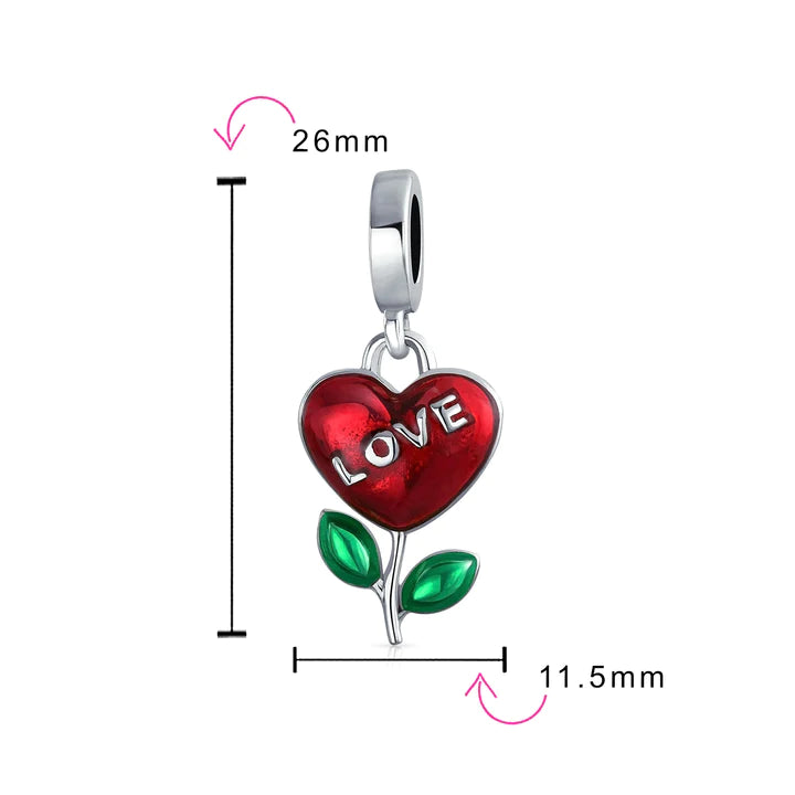 Love Grows Dangle Bead Charm