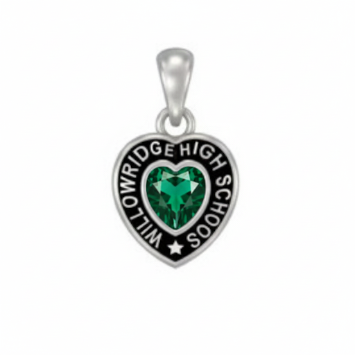 WHS Heart w/ Star Accent Class Necklace