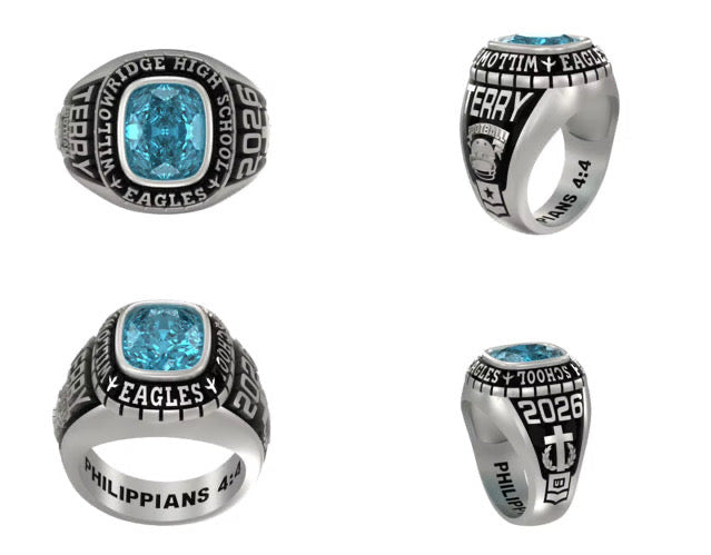 WHS Eagles Talons Class Ring