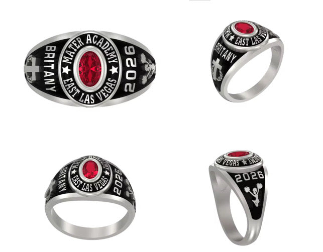Mater Academy East Las Vegas Ladies Traditional Class Ring