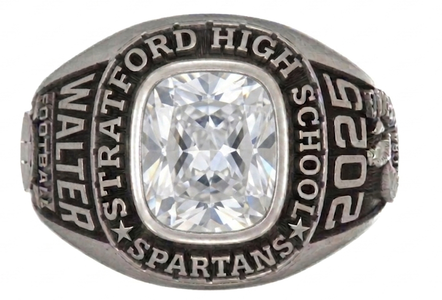 Stratford Spartans Men's Square Class Ring