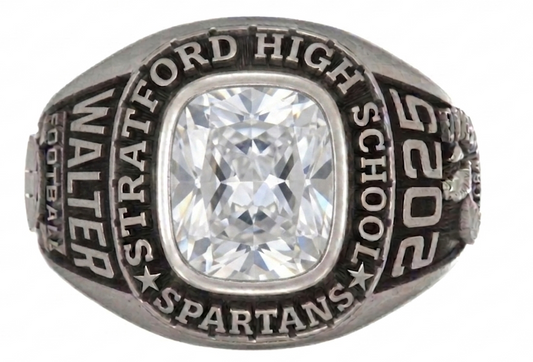 Stratford Spartans Men's Square Class Ring