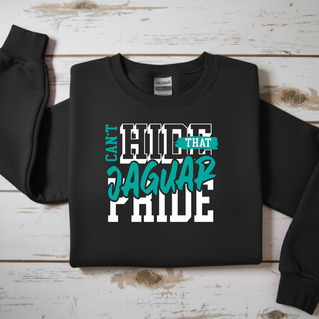 “Hide Jaguar Pride” Crewneck Sweatshirt