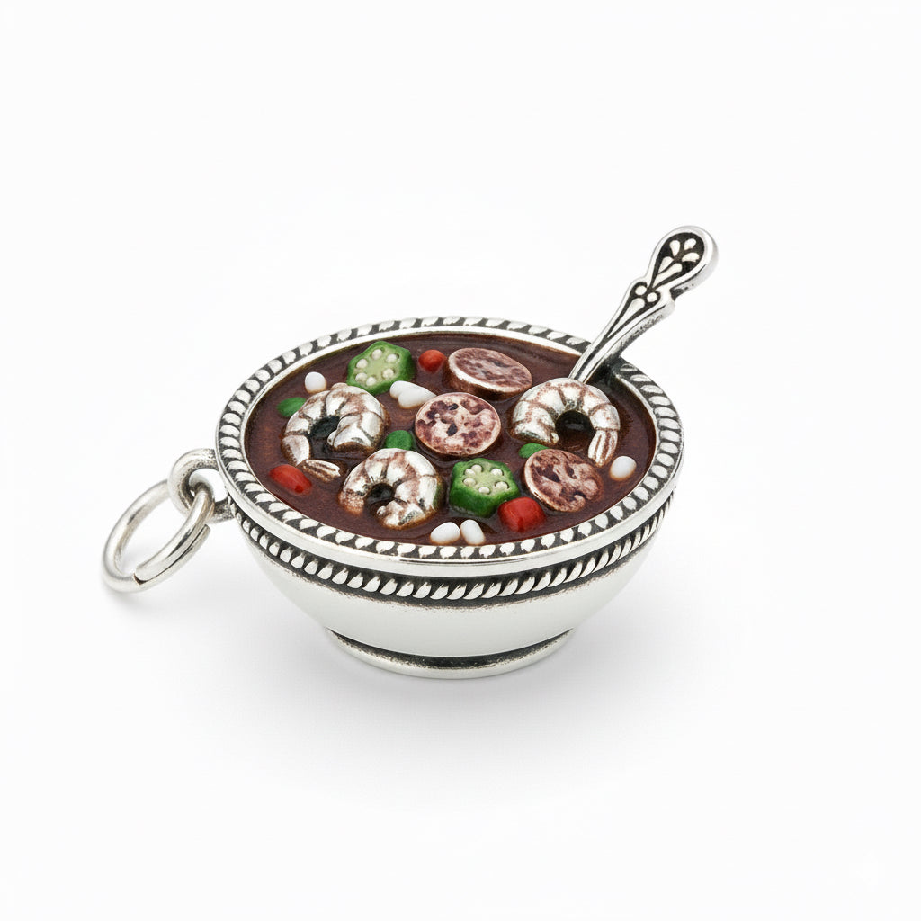 Gumbo Bowl Charm