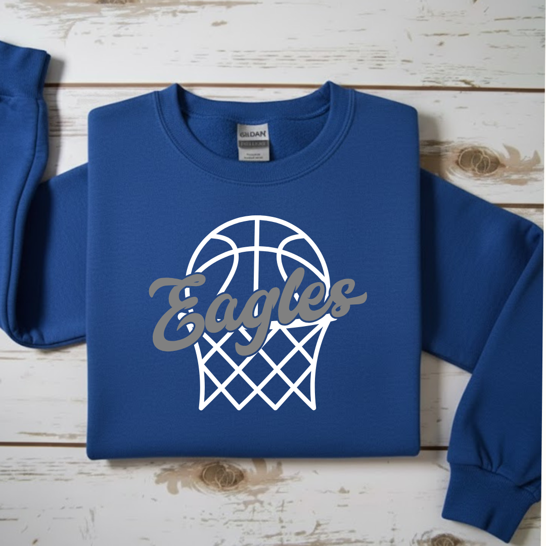 "Eagles" Basketball  Sweatshirt