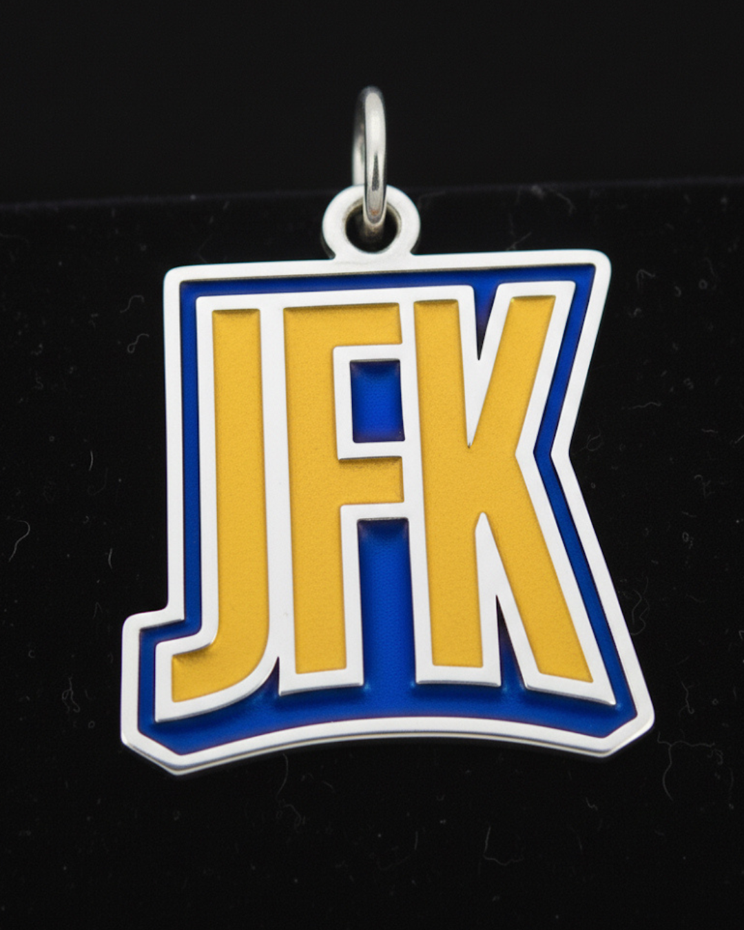 JFK Enamel Charm